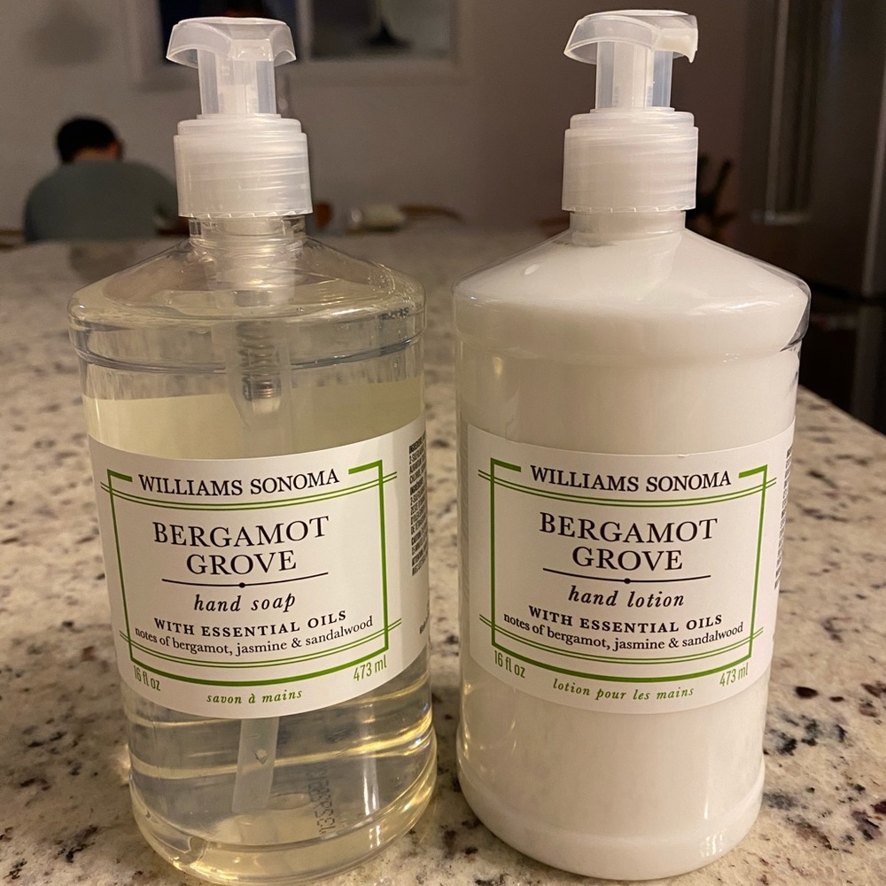 Williams Sonoma bergamot grove set